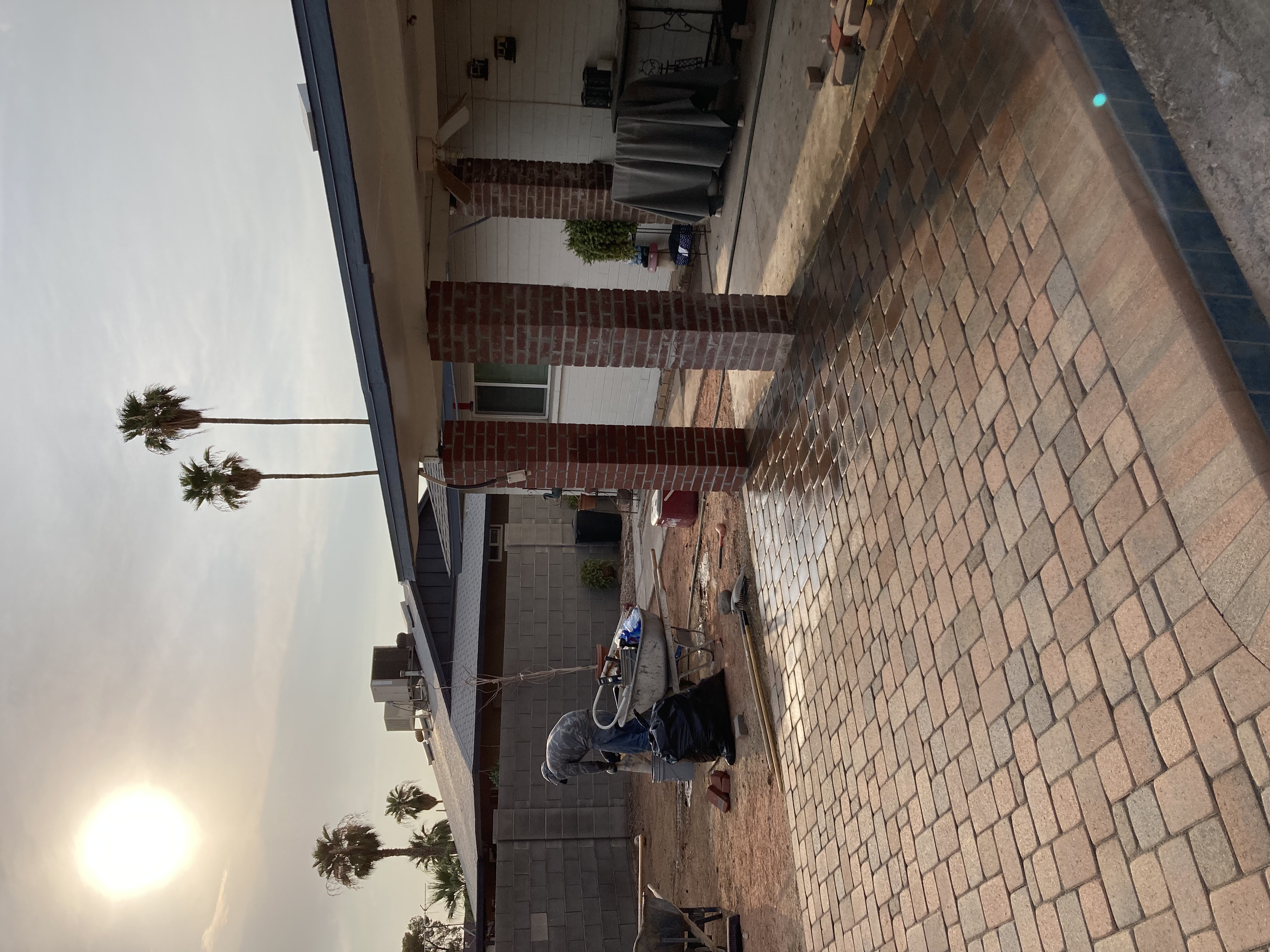 Jesus Handyman pool-water-line-tile project in Phoenix AZ