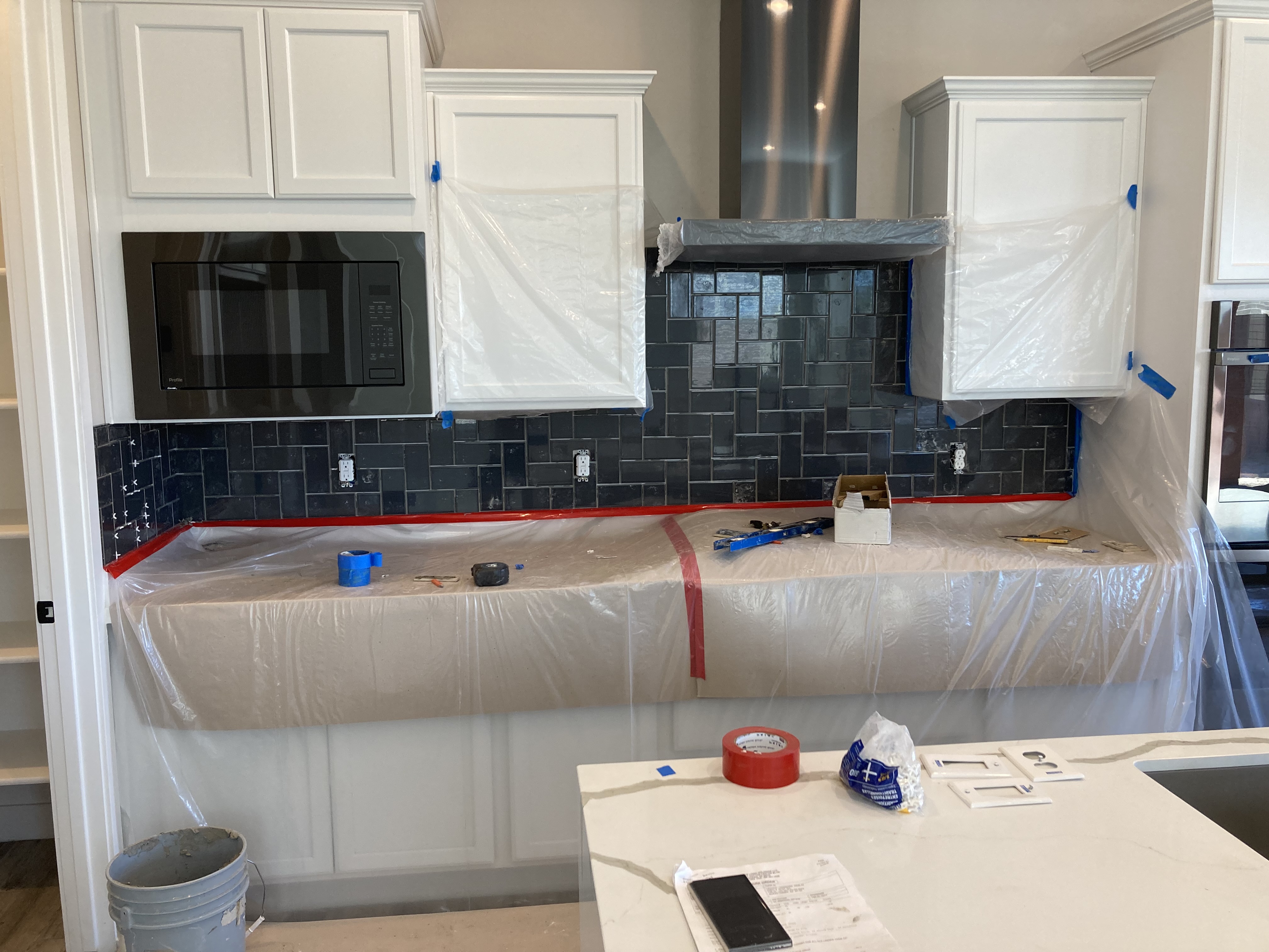 Jesus Handyman tile-stone project in Phoenix AZ